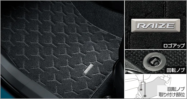 Toyota Genuine Accessories for RAIZE | Genuine Japanese Car Parts